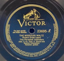 Paradise Islanders (Hawaiian Guitars) 78 Missouri Waltz / Beautiful Ohio B9 - £39.56 GBP