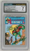 CGC JSA SS 7 SIGNED Sheldon Moldoff &amp; Mart Nodell Card / 1st Green Lantern NM! - $158.39