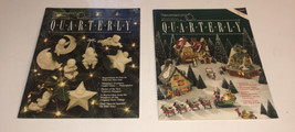 Department 56 Vintage April 1993 &amp; Complimentary Issue Set Of 2 Catalogs - £3.63 GBP