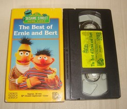 The Best of Ernie and Bert VHS My Sesame Street Home Video Jim Henson Muppets - £7.03 GBP