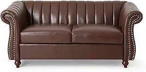 Christopher Knight Home Glenmont Love Seats, Dark Brown + Espresso - £571.72 GBP