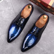  men wedding fashion office footwear high quality patent leather comfy men formal shoes thumb200