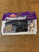 Berkley PowerBait Max Scent PBMSCH4-BL 4&quot; Creature Hawg Black 1pk of 8pc... - $24.63