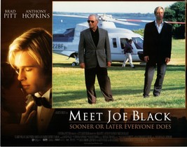 *MEET JOE BLACK (1998) Complete Set of 8 Lobby Cards Brad Pitt &amp; Anthony... - £118.14 GBP