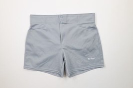 Vintage 70s Streetwear Mens Large Above Knee Knit Coach Coaches Shorts Gray USA - $69.25