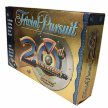 Trivial Pursuit 20th Anniversary Edition Board Game By Hasbro 2002 Very Nice - $16.52