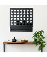 Wall Mountable Connect Four Game - 28&quot; x 28&quot; - Stylish Metal Custom Hand... - $639.92 CAD