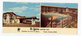 La Quinta Motor Inn Postcard I-10 at St Mary&#39;s Tucson Arizona - £6.22 GBP