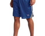 Champion Mens Lacrosse Shorts, 9&quot; Surf The Web Blue-Medium - $18.99