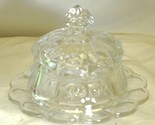 Northwood Butter Cheese Dish Cherry Cable Clear - $98.99
