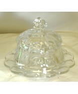 Northwood Butter Cheese Dish Cherry Cable Clear - $98.99