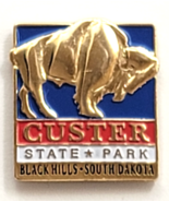 Custer State Park Enamel Pin Buffalo Black Hills South Dakota Travel Sou... - €11,15 EUR