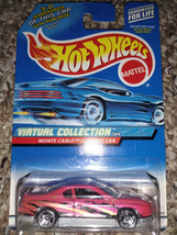 2000 Hot Wheels Virtual Collection #109 Monte Carlo Concept Car Pink - £3.18 GBP