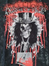 Alice Cooper - 2009 Sanguinoso Teatro Di Death Morbido T-Shirt ~ Mai Worn ~2XL - £16.46 GBP