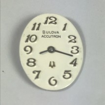 Bulova Accutron Watch Dial Ladies Oval 21.8mm X 17mm - $16.95