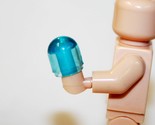 Blue Round Light Clear Object Construction Piece Custom Minifigures - $4.44