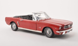 Motormax Ford Mustang Convertible Red 1964 1:18 - £47.14 GBP