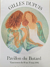 Gilles Dupuis – Original Exhibition Poster – Pavilion Of Butard - Poster -1981 - £130.48 GBP