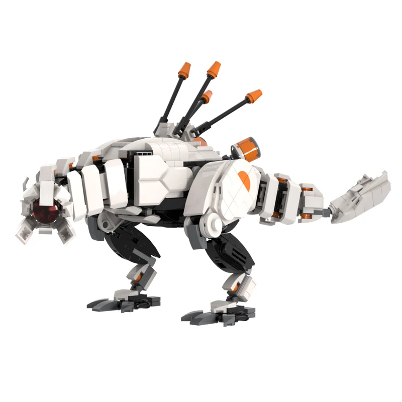 Moc Horizon Zero Dawned Thunder Jaw Mechanical Monster Action Dragon -577 PCS - $47.96