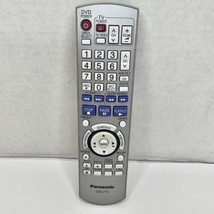 Panasonic DVD / TV Remote Control EUR7659Y10  Silver - TESTED works - $14.50