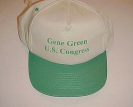 Gene Green U.S. Congress Texas 29th Democrat Adult Unisex White Cap One ... - $22.91