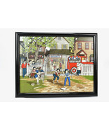 H. Hargrove (Nicolo Sturiano) Sand Lot Baseball Serigraph Oil Painting - $7,348.17 MXN