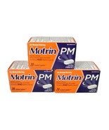 3 PACK Motrin PM 200mg Ibuprofen 20 caplets ea-60 Total FREE SHIP - $33.83 CAD