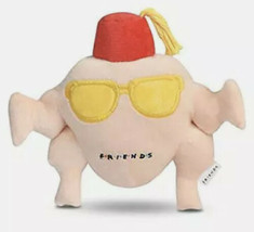 Friends TV Show Turkey Head Monica Plush Dog Toy | Soft Cute Squeaky Toy... - £11.18 GBP