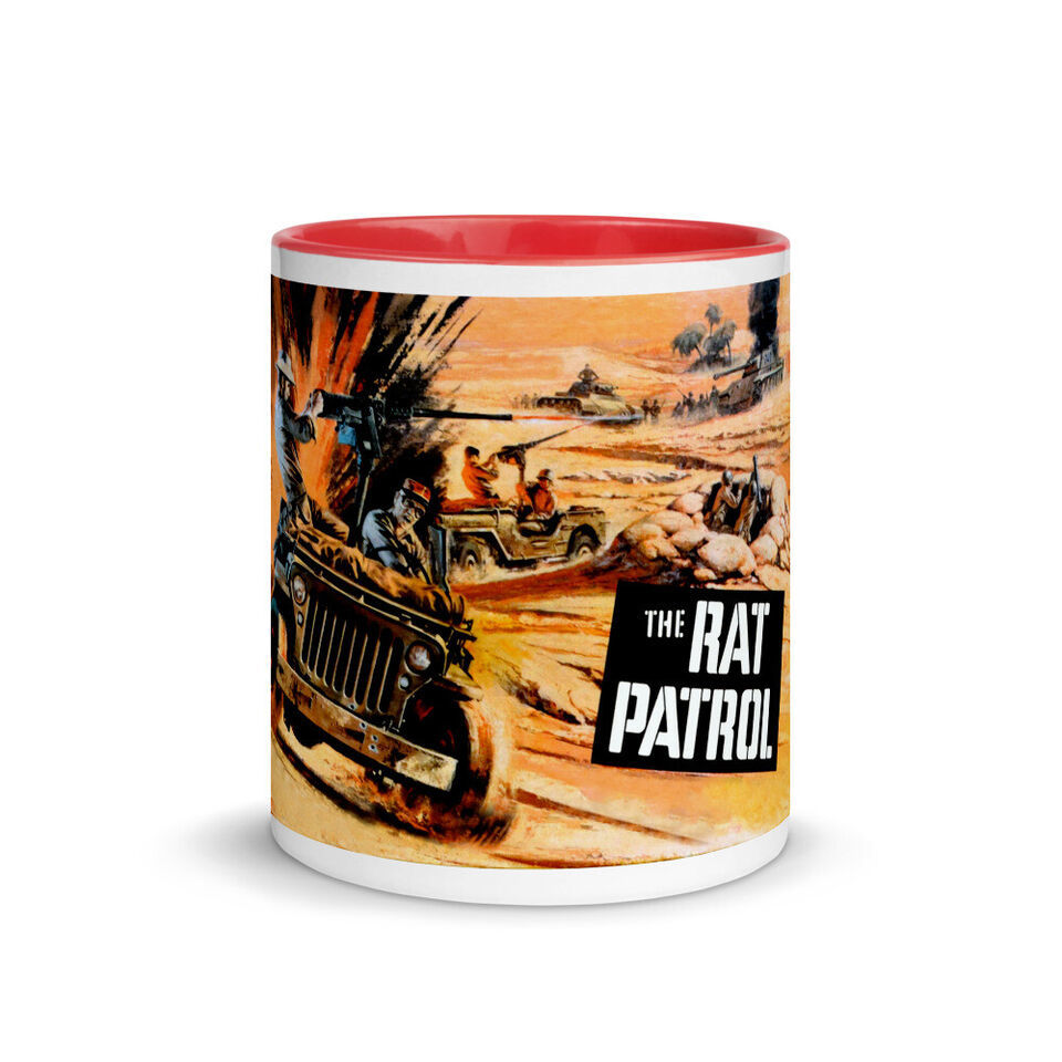 The Rat Patrol (1966 - 1968) Retro Custom Beverage Mug (4 Color Choices) - $19.99