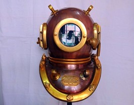 Vintage Historical Marine Decorative Diving Helmet us navy Divers - $1,976.23