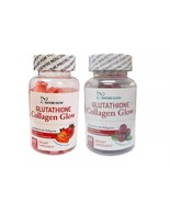 Nature Glow Glutathione Collagen Strawberry and Cranberry Flavor Bundle - $51.55 CAD