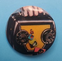 Jim Heimann RADIO RADIO Vintage 1979 1.25&quot; Full-Color Pinback Button Eas... - £15.53 GBP