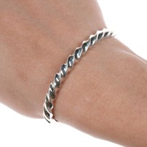6&quot; Jennifer Curtis Navajo Twisted sterling bracelet - £193.88 GBP