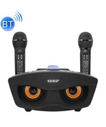 SDRD SD306 20W Portable Karaoke Subwoofer Speaker 2 Microphones TF, AUX,... - $112.70