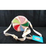 Mad Love Crossbody Bag Purse Pinwheel Multicolored Peppermint New! - £10.84 GBP