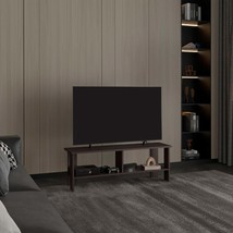 Navia 47&quot; Wide TV Stand | Dark Walnut &amp; 2 Shelves - $120.99