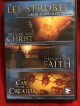 Lee Strobel Film Collection DVD 2009, 3-Disc Set Case for Christ, Faith,... - £18.99 GBP