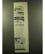 1959 Hotel Aruba Caribbean Ad - Ariba Aruba! Little Dutch Isle - £14.55 GBP