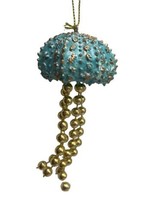 Gisela Graham Christmas Ornament Blue Octopus Dangle  Beach Coastal Tropical - £7.56 GBP