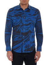 Robert Graham The Seven Seas Classic Fit Shirt Navy/Black ( XS ) - £102.85 GBP