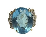 Diamond Women&#39;s Cluster ring 14kt Yellow Gold 410257 - £640.66 GBP