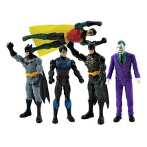 Dc 6 Inch Action Figures | 5 Pack Includes The Joker, Grey Suit Batman, Black Su - $66.99