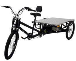 Eco-Friendly Hauling | Electric Flatbed Cargo Tricycle - £3,215.91 GBP