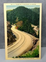 circa 1930-1940 Linen Postcard US Highway No. 70 Descending the Mountain - £4.65 GBP