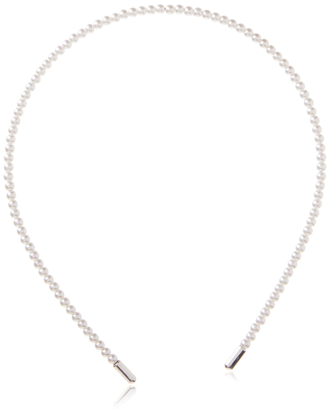 Caravan Classic Small Faux Pearls On A Soft Spring Headband - $6.99