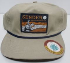 Sendero Provisions Co. Outdoor Adjustable Snapback Rope Hat with Lone Rider Patc - $30.89