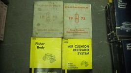 1975 GM Oldsmobile Olds Service Shop Repair Manual Set OEM W Fisher Body BOOK - £59.64 GBP