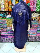 Genuine Tuareg Indigo Melhfa, Authentic Tuareg Women Clothing, Tribal Wo... - £135.48 GBP