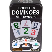 Dominoes Set For Adults, Board Games For Families And Kids Ages 8 And Up, Number - £31.96 GBP