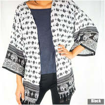 Elephant Tribal Boho Kimono Cover Up - £13.18 GBP+